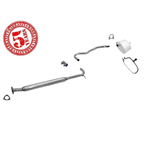 1993-02 for Saturn for Sedan for Coupe Wagon for SC2 for SL2 for SW2 DOHCMuffler Exhaust Pipe System