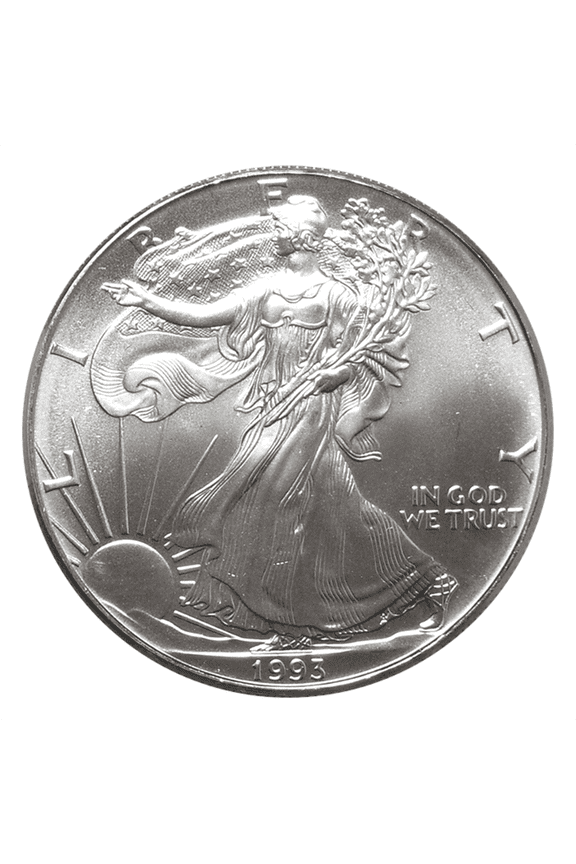 1993 $1 American Silver Eagle 1 oz Brilliant Uncirculated