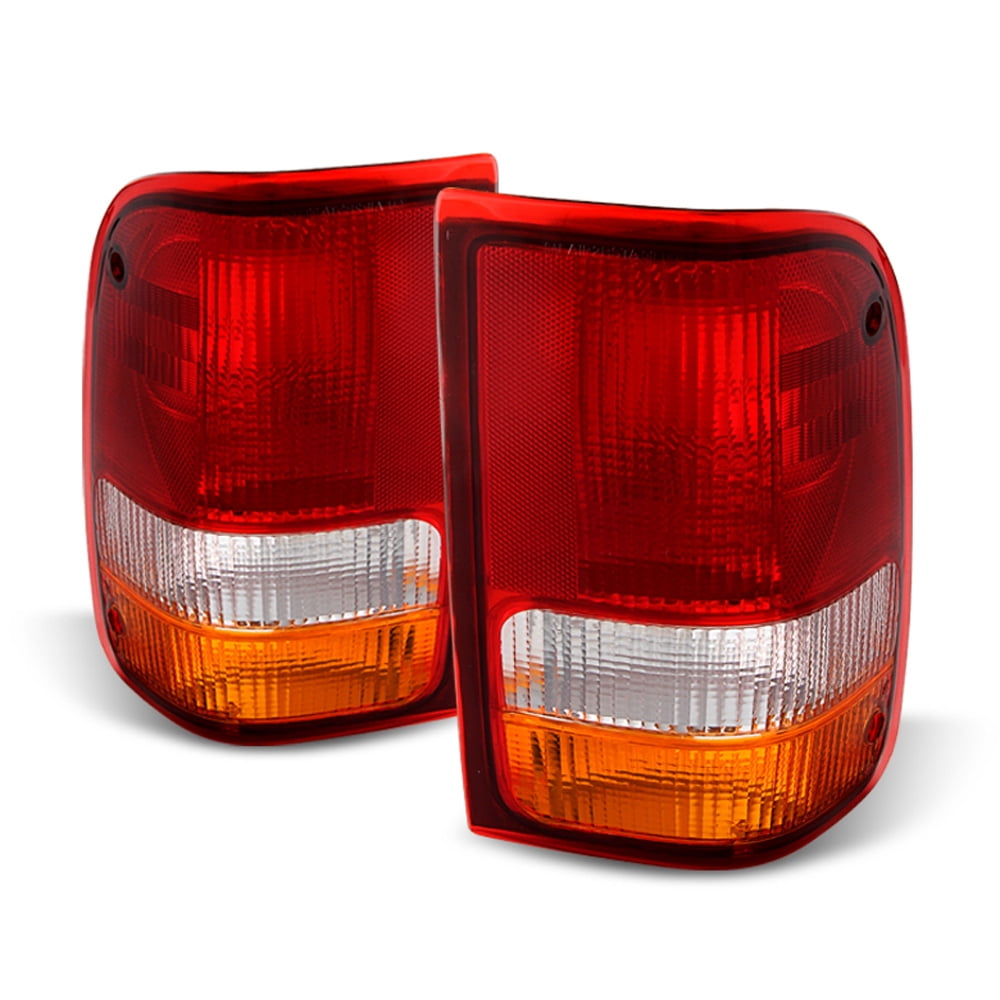 1993-1997 Ford Ranger Rear Tail Lights Brake Lamps Set Left+Right 93 94 ...