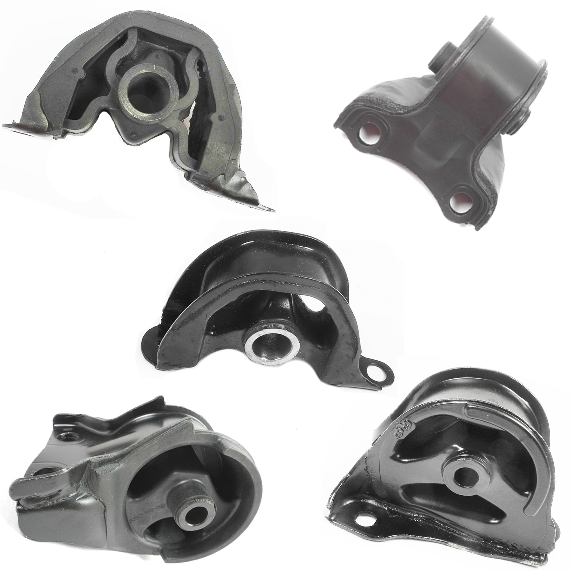 1993-1997 Honda Civic Del Sol 1.5/1.6L Engine Motor & Trans Mount Kit 5PCS for Auto Transmission A6502 A6506 A6520 A6533 A6551
