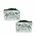 thumbnail image 1 of For 1993-1998 Jeep Grand-Cherokee Headlight Driver and Passenger Side Bulbs Included | DOT Certified | CH2503104 CH2502104 - Replaces 55155126, 55155127, 1 of 4