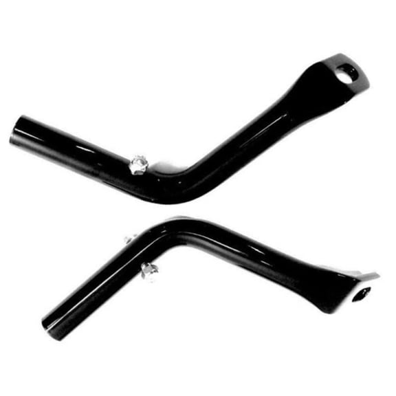 1993-2008 Black Saddlebag Guard Eliminator Harley Davidson Electra Glide Road King 46565-04