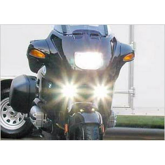 1993-2009 HARLEY-DAVIDSON DYNA SUPERGLIDE FOG LIGHTS LAMPS 2001 2002 2003 2004 2005 2006 2007 2008