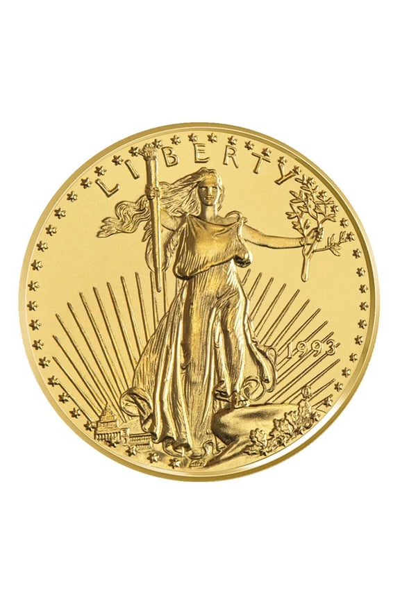 1993 $5 American Gold Eagle 1/10 oz Brilliant Uncirculated