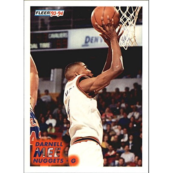 1993-94 Fleer #277 Darnell Mee RC NBA Basketball Trading Card