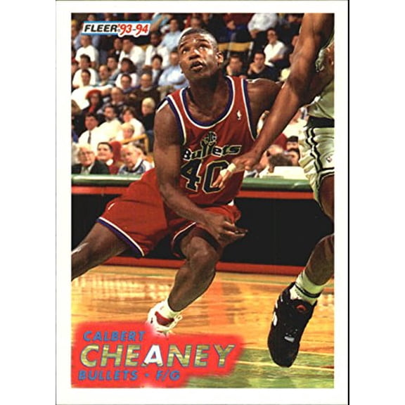 1993-94 Fleer #393 Calbert Cheaney RC NBA Basketball Trading Card