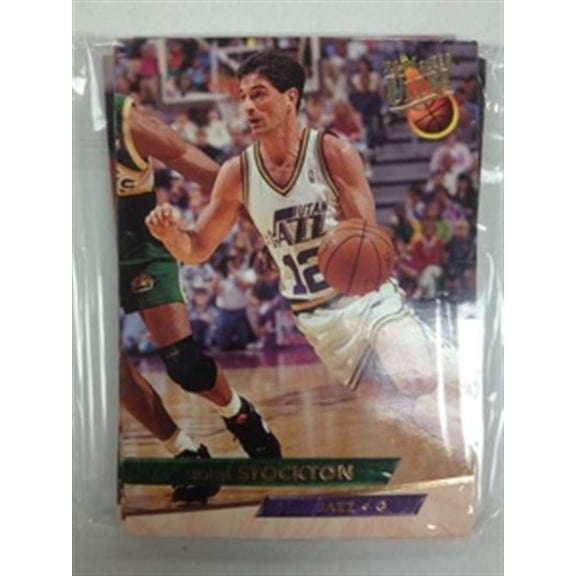 1993-94 Fleer Ultra Utah Jazz Team Set Karl Malone John Stockton Tom Chambers 13 Cards MINT