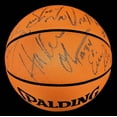 thumbnail image 1 of 1993-94 Houston Rockets NBA Champs Team Signed Official Game Basketball JSA COA, 1 of 7