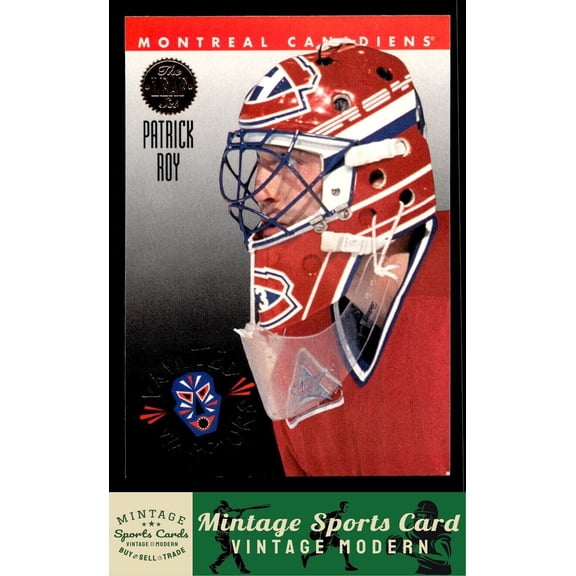 1993-94 Leaf Patrick Roy #4 Painted Warriors
