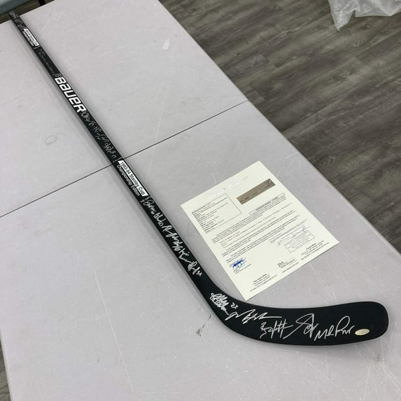 1993-94 New York Rangers Stanley Cups Champs Team Signed Hockey Stick ...
