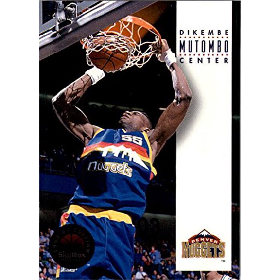 1993-94 SkyBox Premium #63 Dikembe Mutombo NBA Basketball Trading Card