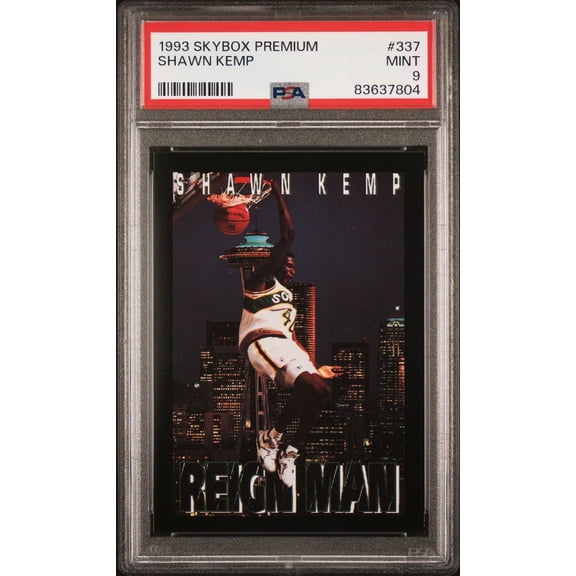 1993-94 Skybox Premium Shawn Kemp #337 PSA 9