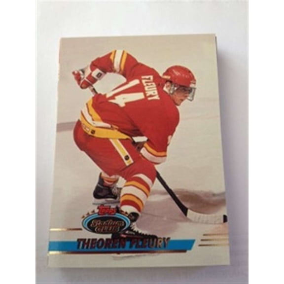 1993-94 Stadium Club Calgary Flames Team Set 21 Cards Theo Fleury Al MacInnis MINT