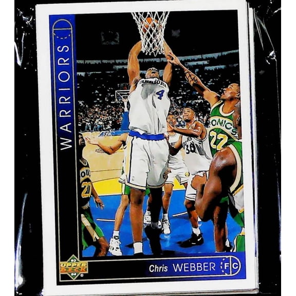 1993-94 Upper Deck Golden State Warriors Team Set 20 Cards Chris Webber RC MINT