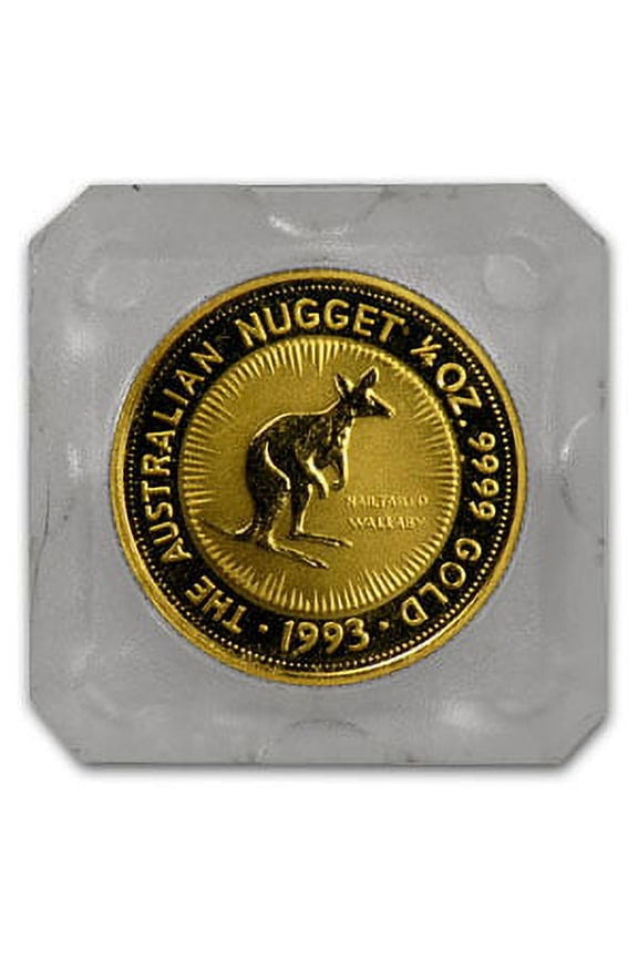 1993 Australia 1/4 oz Gold Nugget BU