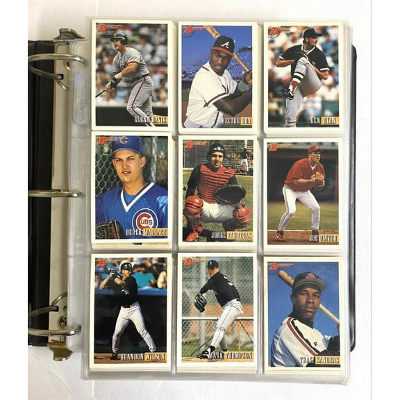 1993 Bowman Baseball Hand Collated Binder Set 1-708