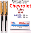 thumbnail image 1 of 1993 Chevrolet Astro Performance Beam Wipers (Set of 2), 1 of 3