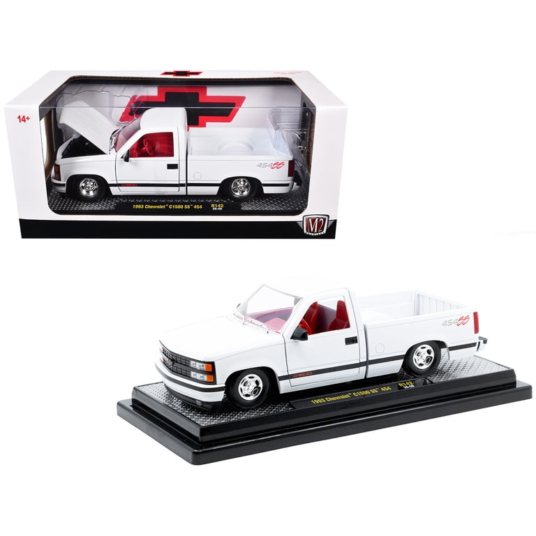 M2 ウォルマート限定 - 1993 シボレー C1500 M2 Machines Chevrolet C1500 SS 454 Pickup Truck 1/24 Diecast