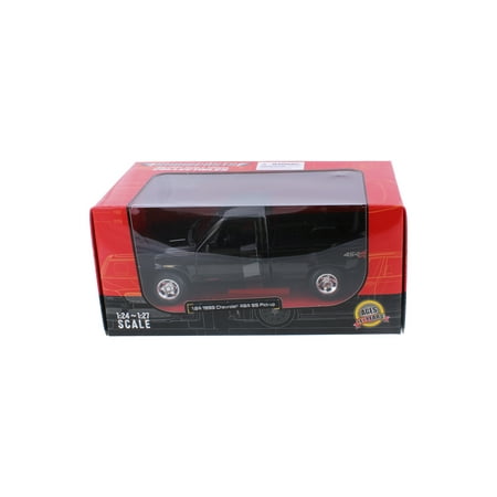 1993 Chevy 454 SS Pickup Truck, Black - Showcasts 38901BK - 1/24 Scale Diecast Model Toy Car