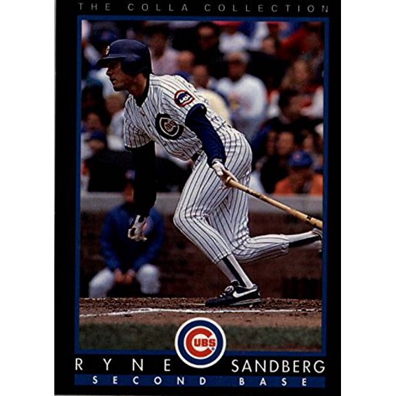 1993 Colla All-Star Game #10 Ryne Sandberg Chicago Cubs MLB Baseball Base Trading Card