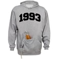 thumbnail image 1 of 1993 College Style Beer Holder Tailgate Hoodie Sweatshirt Unisex Large Oxford, 1 of 4
