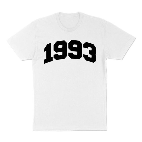 1993 College Style Shirt Unisex Large White