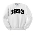 thumbnail image 1 of 1993 College Style Sweatshirt Unisex 2X-Large White, 1 of 5