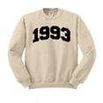 thumbnail image 1 of 1993 College Style Sweatshirt Unisex X-Large Sand, 1 of 5