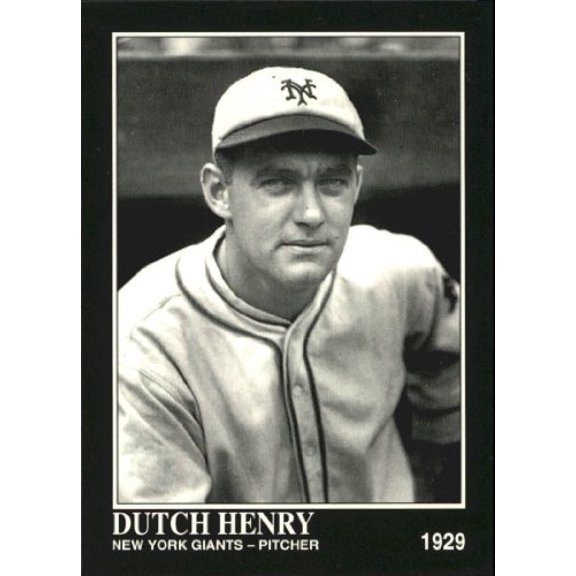 1993 Conlon TSN #783 Dutch Henry MLB Baseball Trading Card