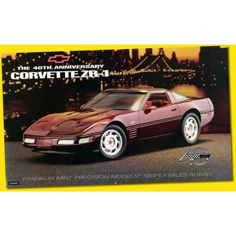 1993 Corvette ZR1 40th Anniversary Diecast Model Car in 1:24