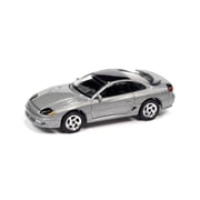 1993 Dodge Stealth R/T, Silver - Auto World AWSP082/24A - 1/64 scale Diecast Model Toy Car