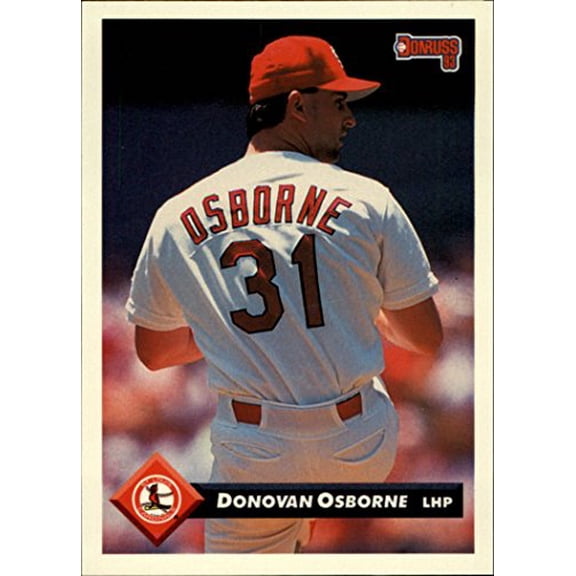 1993 Donruss #178 Donovan Osborne MLB Baseball Trading Card