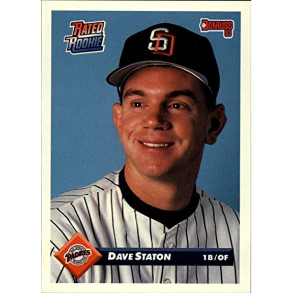 1993 Donruss #325 Dave Staton MLB Baseball Trading Card
