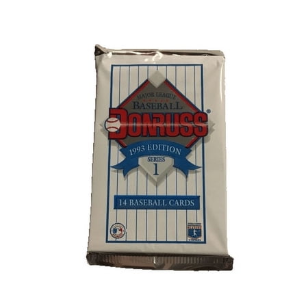 1993 Donruss Baseball Series 1 Pack - 14 Cards