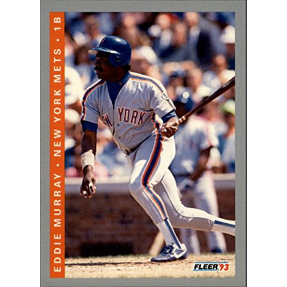 1993 Fleer #91 Eddie Murray MLB Baseball Trading Card