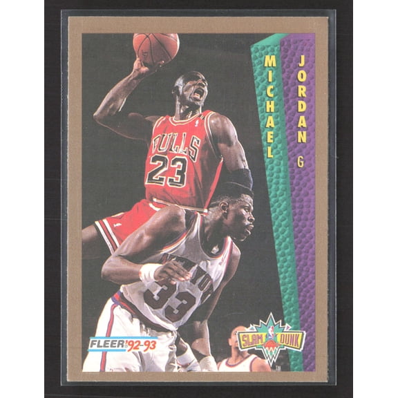 1993 Fleer Slam Dunk Michael Jordan #273
