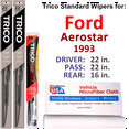thumbnail image 1 of 1993 Ford Aerostar Wiper Blades (Set of 3) w/Rear Wiper, 1 of 3