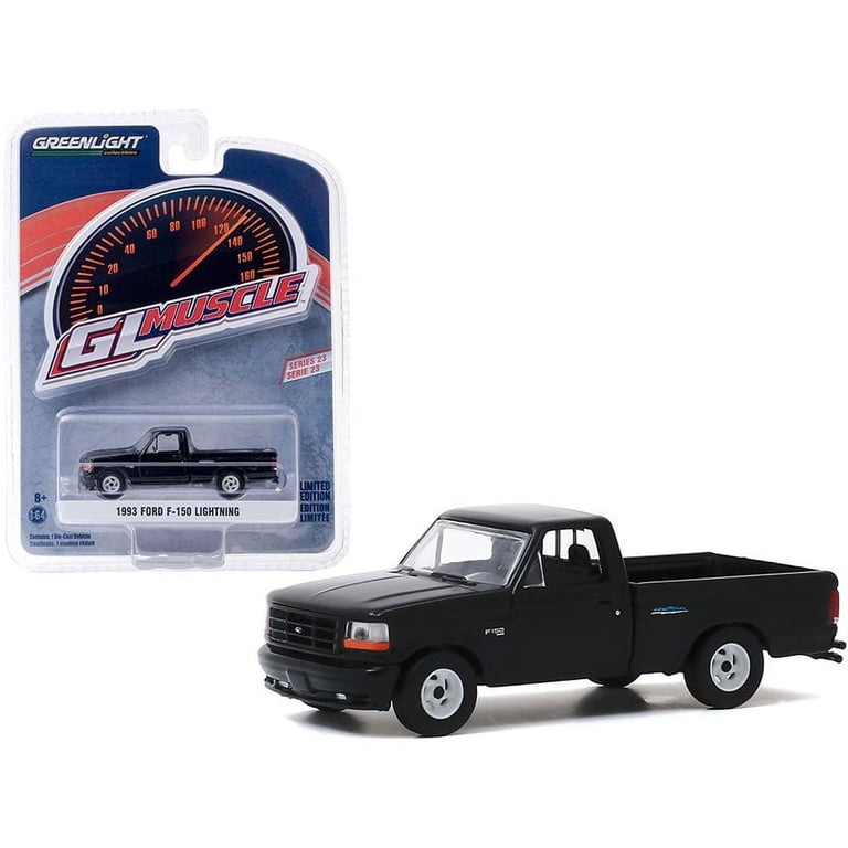 ミニカー Green light Pickup/ Truck Set 1993 Ford F-150 Lightning Pickup Truck Black 