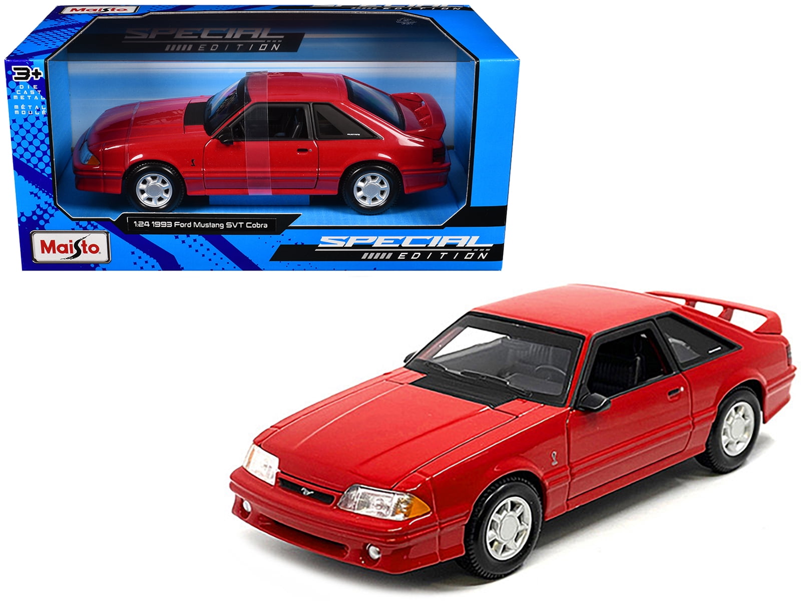 monogram 1/24 mustang cobra プラモデル Monogram 1/24 Ford Mustang Cobra Model Kit Unassembled From