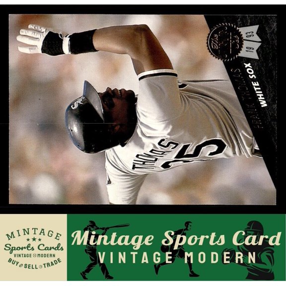 1993 Leaf Frank Thomas #195