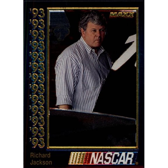 1993 Maxx Premier Plus #112 Richard Jackson Racing Trading Card