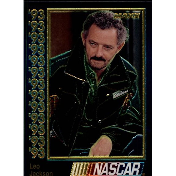 1993 Maxx Premier Plus #91 Leo Jackson Racing Trading Card
