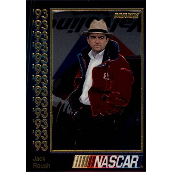 1993 Maxx Premier Plus #93 Jack Roush Racing Trading Card