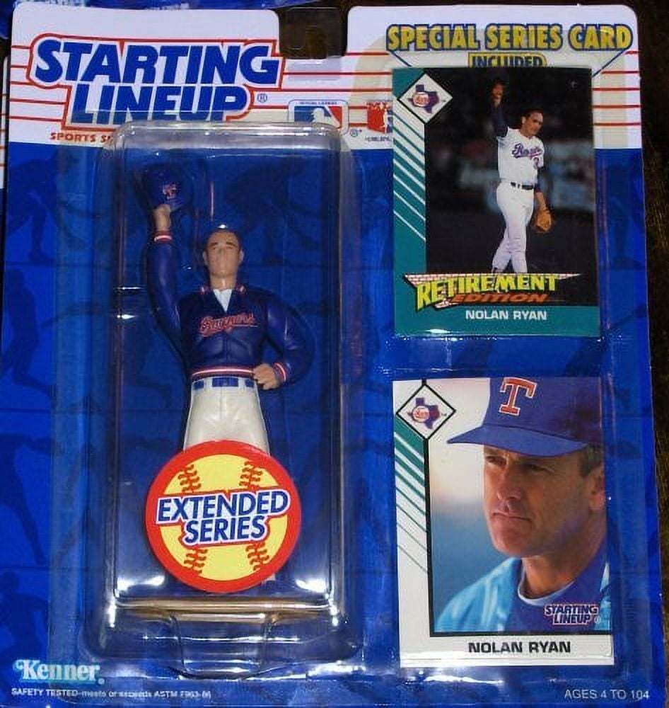 1993 Nolan Ryan Starting LIneup Extended Series Texas Rangers
