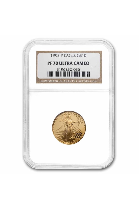 1993-P 1/4 oz Proof American Gold Eagle PF-70 NGC
