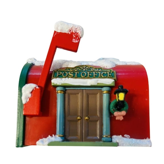 1993 Pitter Patter Post Office (Buildings & Houses) Enesco Christmas Tree Ornament 589055