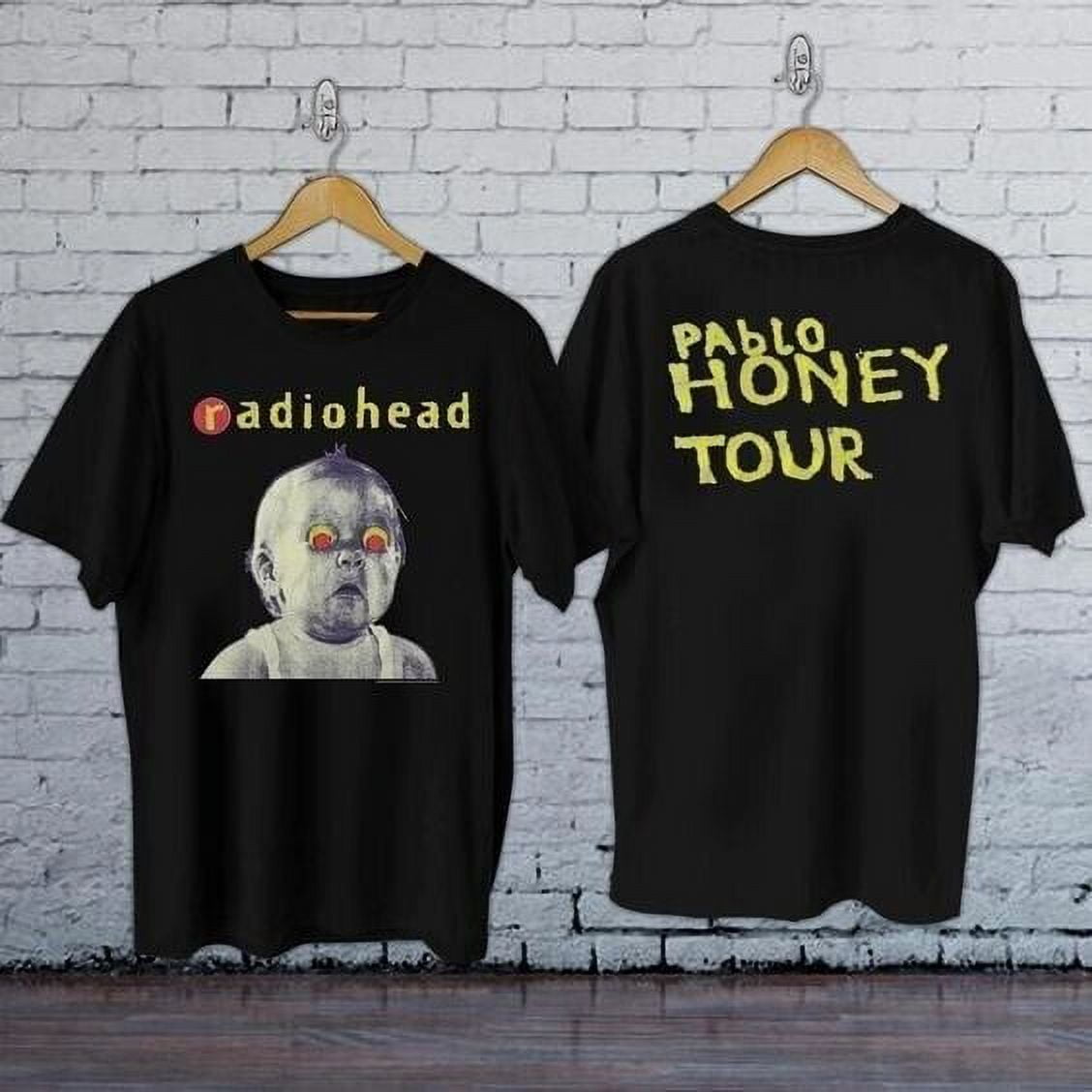 93's Radiohead PABLO HONEY TOUR Tshirts
