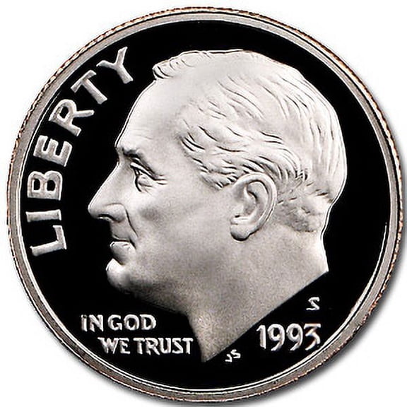 1993-S Roosevelt Dime Gem Proof