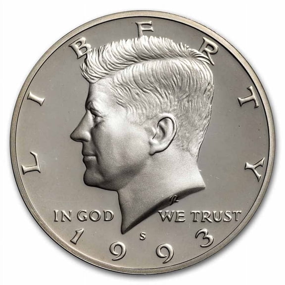 1993-S Silver Kennedy Half Dollar 20-Coin Roll Proof