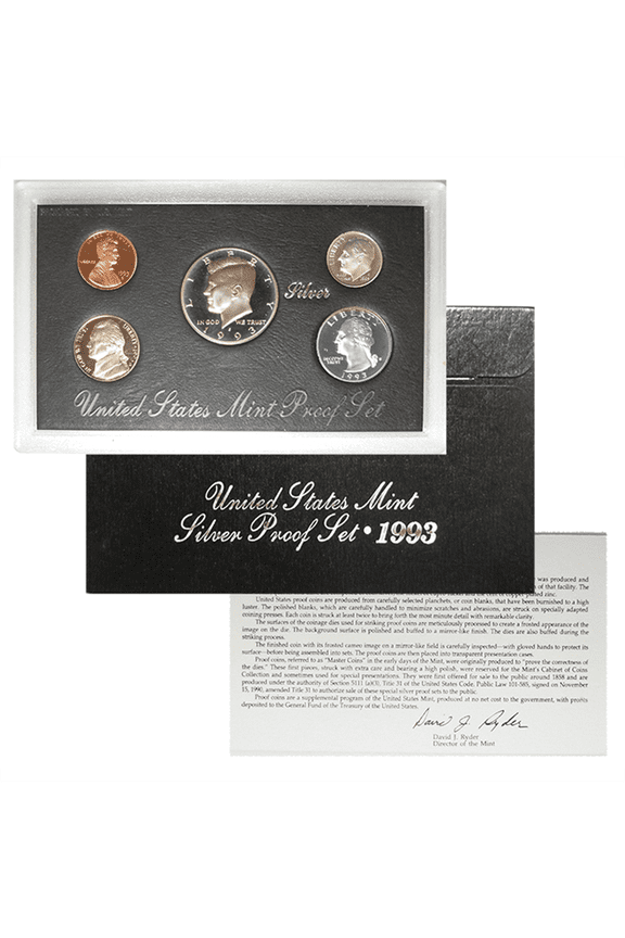 1993-S U.S. Silver Proof Set
